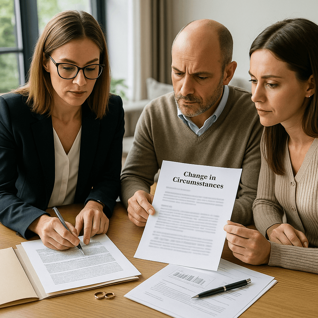Clientes estresados mientras revisan su caso