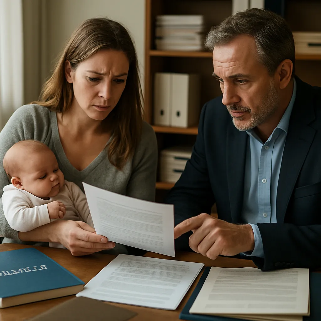 Modelo de régimen de visitas con lactante: Pozuelo